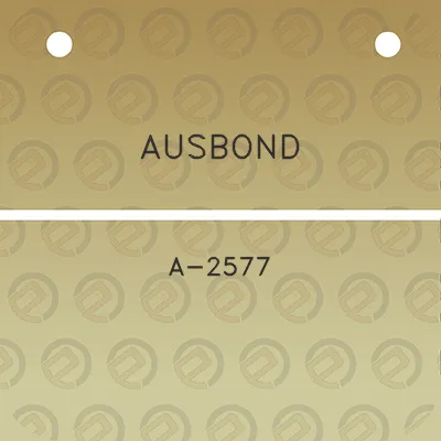 ausbond-a-2577