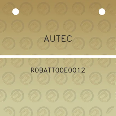 autec-r0batt00e0012