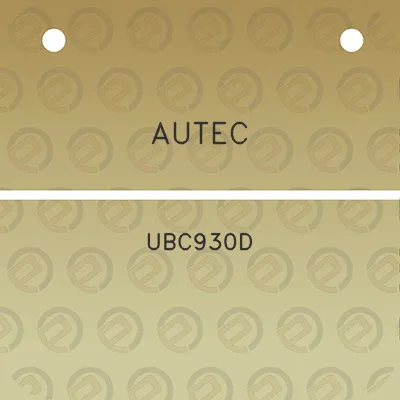 autec-ubc930d