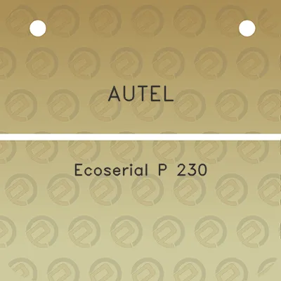 autel-ecoserial-p-230