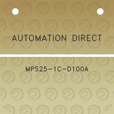 automation-direct-mps25-1c-d100a