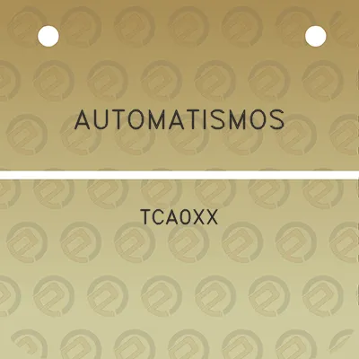 automatismos-tca0xx