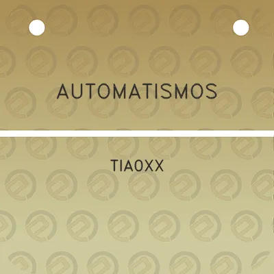 automatismos-tia0xx