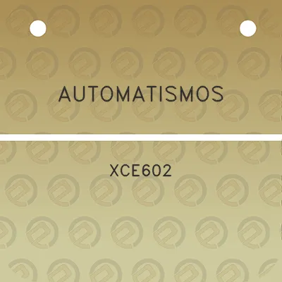 automatismos-xce602