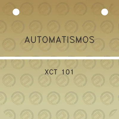 automatismos-xct-101