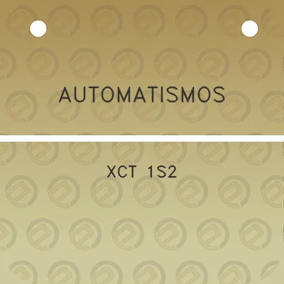 automatismos-xct-1s2