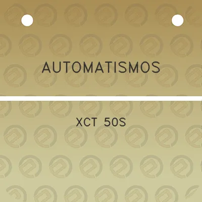 automatismos-xct-50s