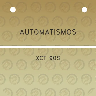 automatismos-xct-90s