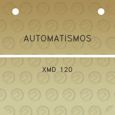 automatismos-xmd-120