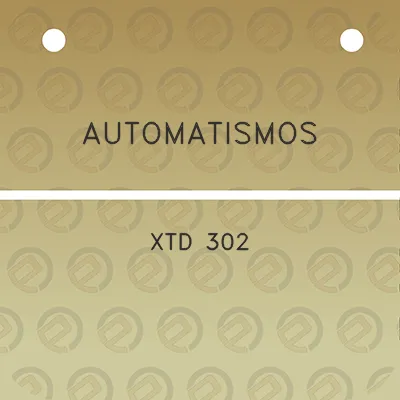 automatismos-xtd-302