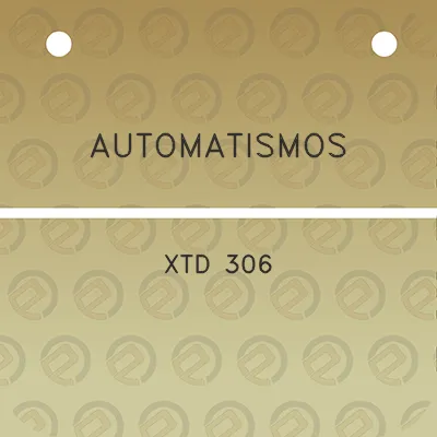 automatismos-xtd-306