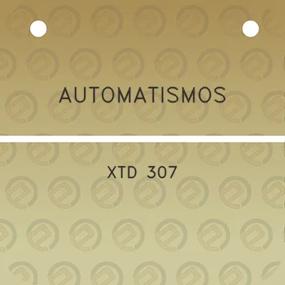 automatismos-xtd-307