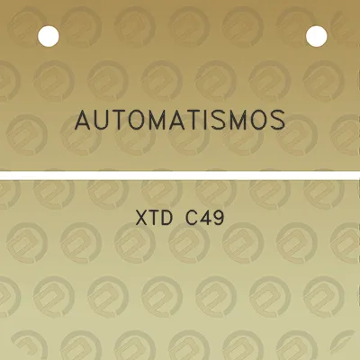 automatismos-xtd-c49