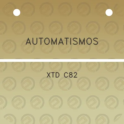 automatismos-xtd-c82