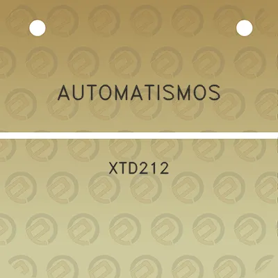 automatismos-xtd212