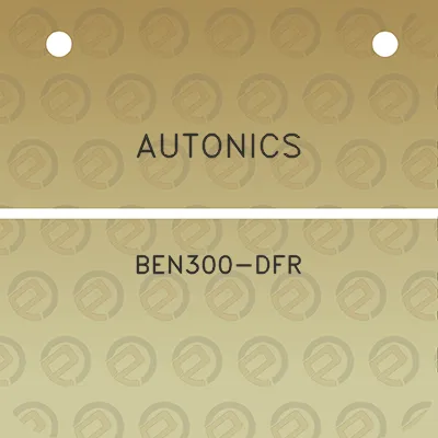 autonics-ben300-dfr