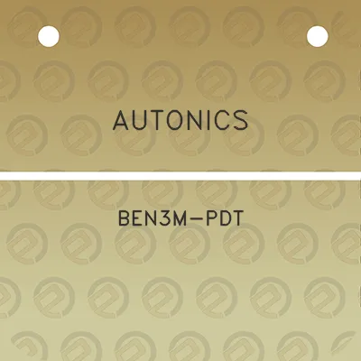 autonics-ben3m-pdt