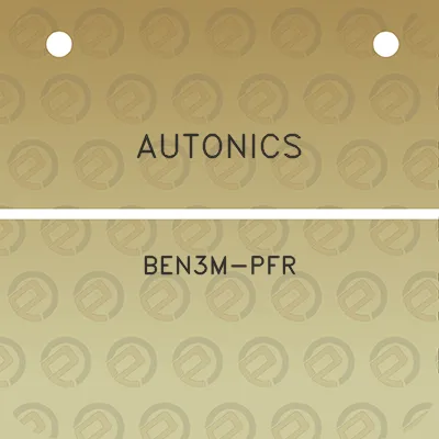 autonics-ben3m-pfr