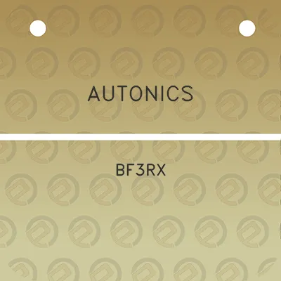 autonics-bf3rx