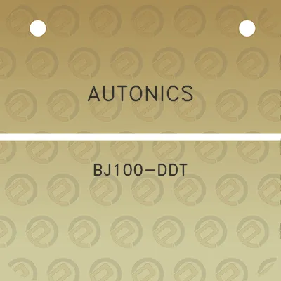 autonics-bj100-ddt