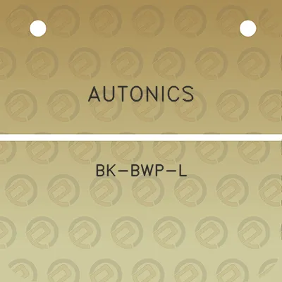 autonics-bk-bwp-l