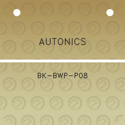 autonics-bk-bwp-p08