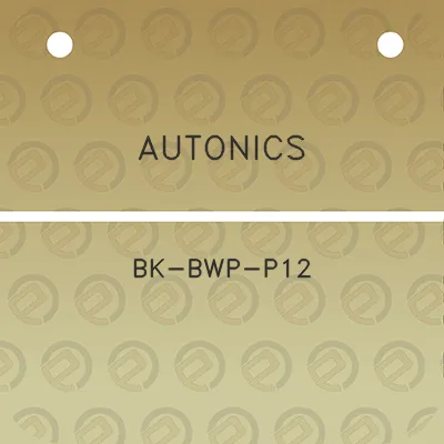 autonics-bk-bwp-p12