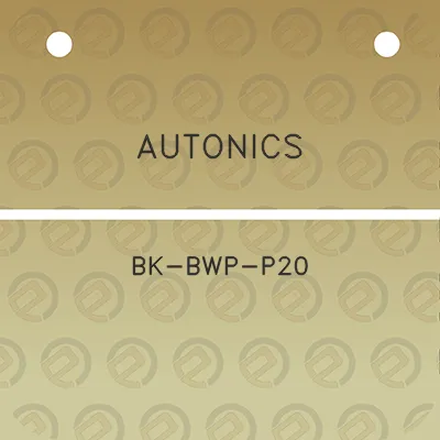 autonics-bk-bwp-p20