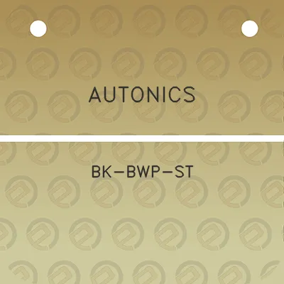 autonics-bk-bwp-st