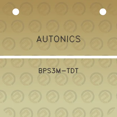 autonics-bps3m-tdt