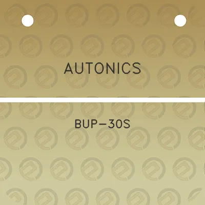 autonics-bup-30s