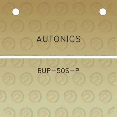 autonics-bup-50s-p