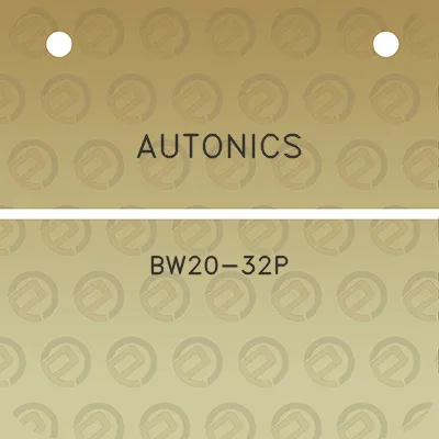 autonics-bw20-32p