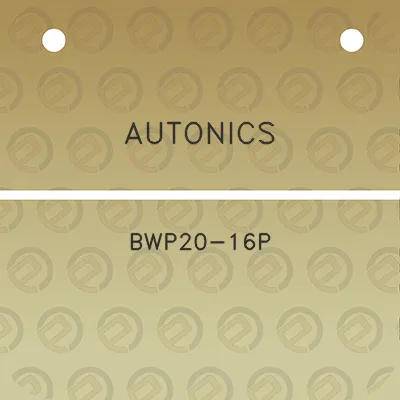 autonics-bwp20-16p