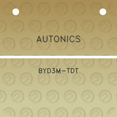 autonics-byd3m-tdt