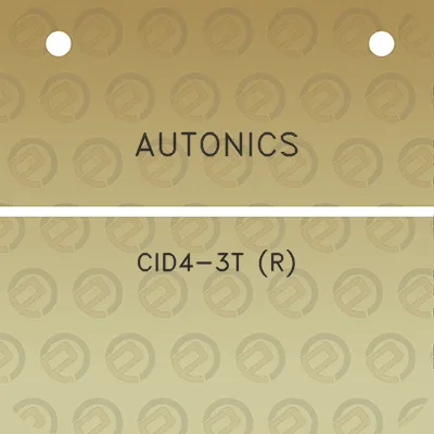 autonics-cid4-3t-r