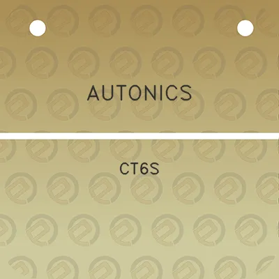 autonics-ct6s