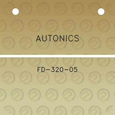 autonics-fd-320-05