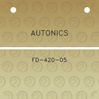 autonics-fd-420-05