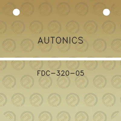 autonics-fdc-320-05