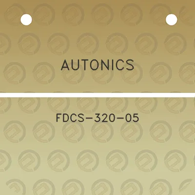 autonics-fdcs-320-05