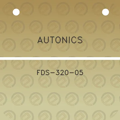 autonics-fds-320-05