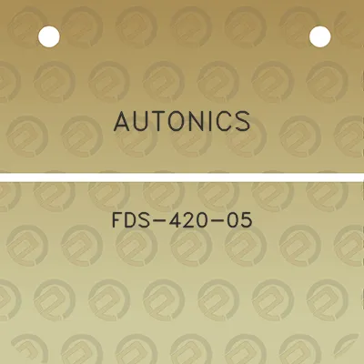 autonics-fds-420-05