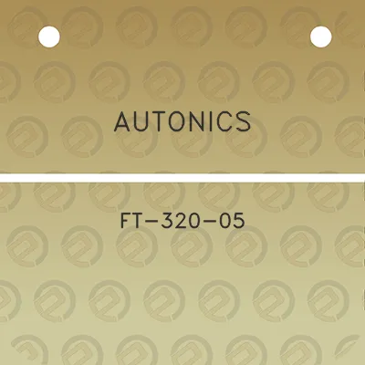 autonics-ft-320-05