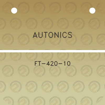 autonics-ft-420-10