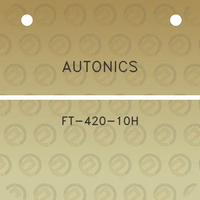 autonics-ft-420-10h