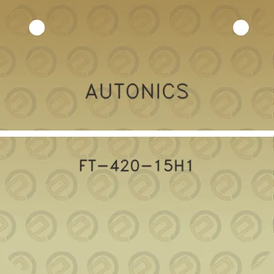 autonics-ft-420-15h1