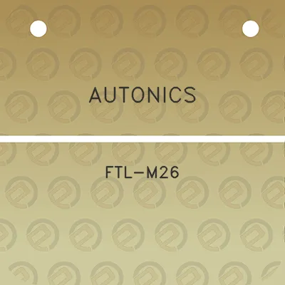 autonics-ftl-m26