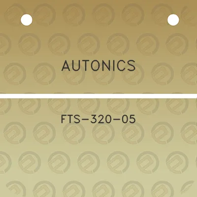 autonics-fts-320-05