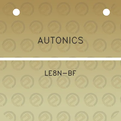 autonics-le8n-bf